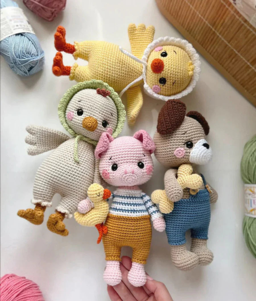 Crochet Stuffed Animals, Dolls, Handmade Toys & Gifts by Valentyna Levytska