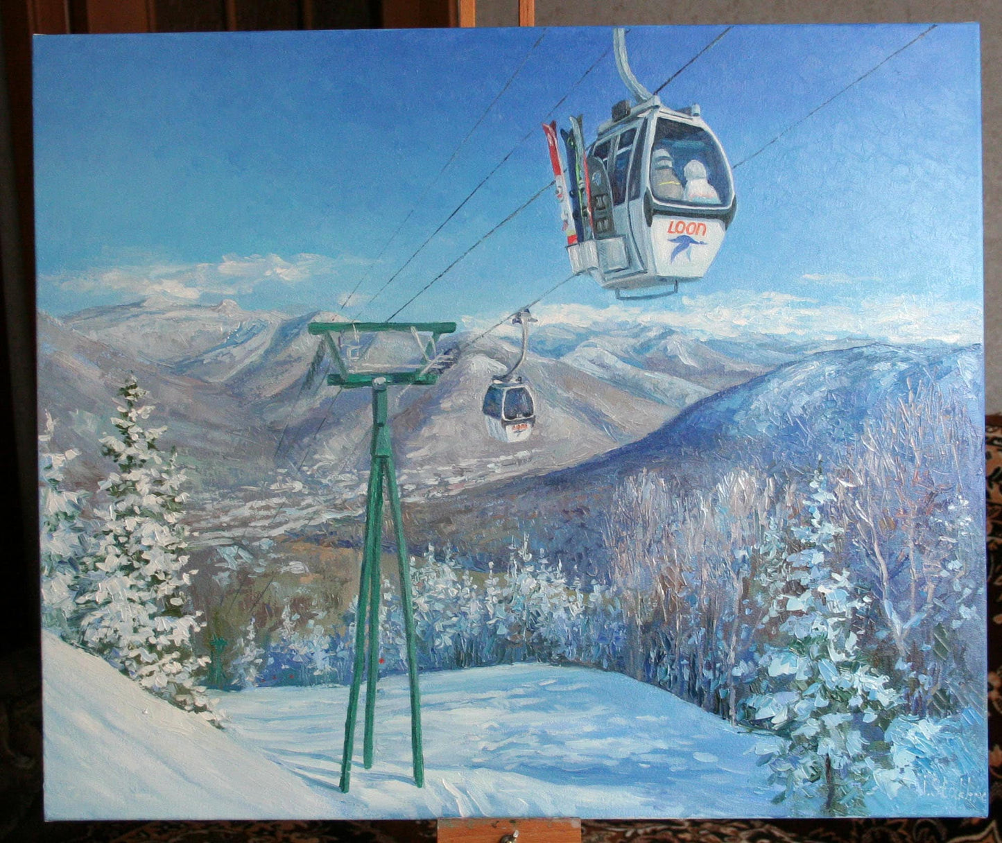 Personalized landscape oil painting from photo, unique gift idea by Iryna Stakhiv