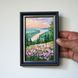 River Landscape Miniature Oil Painting 4x6 by Iryna Stakhiv