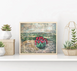 Desert painting &mdash; original cactus painting by Iryna Stakhiv, home decor