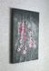 dark academia decor &mdash; crimson, burgundy and soft pink gladiolus blooms on black